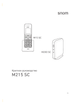 Snom M215 Quick Installation Guide