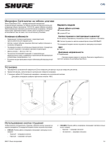 Shure CVG12-18 Руководство пользователя