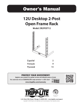Tripp Lite 12U Desktop 2-Post Open Frame Rack Инструкция по применению