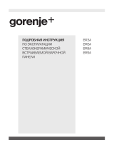 Gorenje GHS648X Инструкция по применению