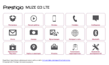 Prestigio Muze G3 Duo LTE Wine (PSP3511) Руководство пользователя