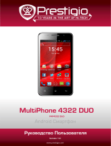 Prestigio MultiPhone 4322 DUO Руководство пользователя