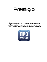 Prestigio GeoVision 7060 Progorod Руководство пользователя