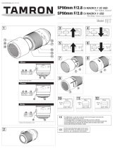 Tamron SP AF90мм F/2.8 Di Макро VC USD Nikon (F017N) Руководство пользователя