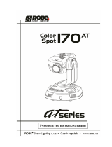Robe Color Spot 170 AT Руководство пользователя