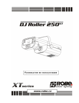 Robe DJ Roller 250 XT Руководство пользователя