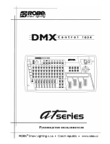 Robe DMX Control 1024 Руководство пользователя