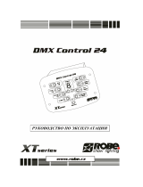 Robe DMX control 24 Руководство пользователя