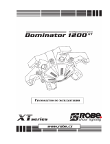 Robe Dominator 1200 XT + DMX Control Руководство пользователя