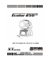 Robe Ecolor 250 XT Руководство пользователя