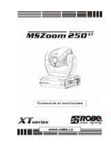 Robe MSZoom 250 XT Руководство пользователя