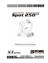 Robe SPOT 250 XT Руководство пользователя