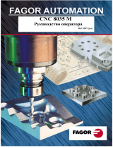 Fagor CNC 8035M Руководство пользователя