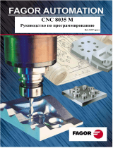 Fagor CNC 8035M Руководство пользователя