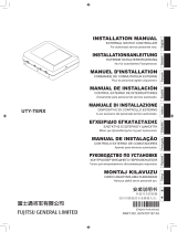Fujitsu UTY-TERX Инструкция по установке