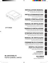 Fujitsu UTY-VKSX Инструкция по установке