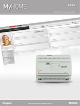 Bticino F454 Руководство пользователя