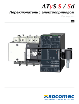 Socomec ATyS S- ATyS Sd Инструкция по эксплуатации