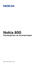 Nokia 800 Руководство пользователя