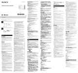 Sony MDR-AS800BT/BC Руководство пользователя