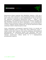 Razer BlackWidow Chroma (RZ03-01220900-R3R1) Руководство пользователя