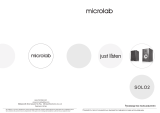 Microlab Solo 2 Wood Руководство пользователя