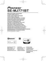 Pioneer SE-MJ771BT-K Руководство пользователя