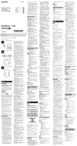 Sony MDR-100ABNRM Руководство пользователя