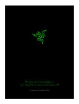 Razer BlackWidow X Tournament Edition Chroma | RZ03-017701 Руководство пользователя