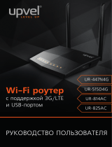 UPVEL UR-814AC Руководство пользователя