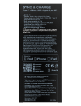 Qumo 3 в 1: Type-C+MicroUSB+8 pin MFI, 1m, Space Grey Руководство пользователя