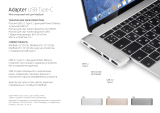 DeppaUSB-C адаптер для Macbook, 5в1 (72217)