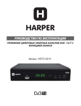 Harper HDT2-2010 Руководство пользователя