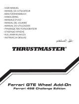 Thrustmaster Ferrari GTE F458 Wheel Add-on (4060047) Руководство пользователя