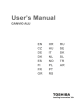 Toshiba 1TB Canvio Alu Black (HDTH310EK3AA) Руководство пользователя