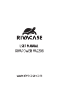 RIVACASE RivaPower VA2208 Руководство пользователя