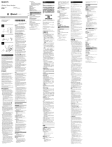 Sony WI-C300/BZ Руководство пользователя