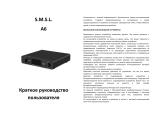 SMSL A6 Black Руководство пользователя