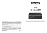 Fostex HP-A3 Руководство пользователя