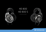 Sennheiser HD 800 Silver (500319) Руководство пользователя