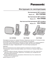 Panasonic KX-TGP600RUB Руководство пользователя