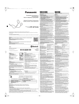 Panasonic RP-BTS35GC-W Wh Руководство пользователя