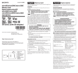 Sony 32GB UHS-I U3 адаптер (SR32MX3A/NT) Руководство пользователя