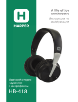 Harper HB-418 Black Руководство пользователя