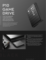 WD 5TB WD_BLACK P10 Game Drive (WDBA3A0050BBK-WESN) Руководство пользователя