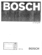 Bosch HMT 8626 EU Руководство пользователя