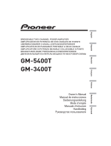 Pioneer GM-3400T Руководство пользователя
