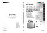 Sharp LC-52 LE822ERU Руководство пользователя