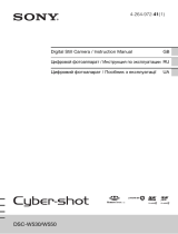 Sony Cyber-shot DSC-W530 Black Руководство пользователя