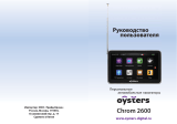 Oysters Chrom 2600 Руководство пользователя